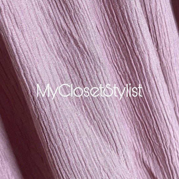 Anthropologie Tiered Pinch Maxi Dress NWT New Large pink Flowy SO FLATTERING! - Picture 2 of 10